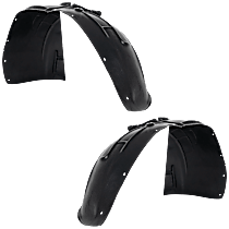 Front, Driver and Passenger Side, Inner Fender Liner, CAPA Certified