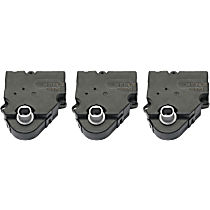 A/C Actuator, Air Inlet; Mode; Temperature