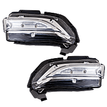 Driver and Passenger Side Mirror Turn Signal Light