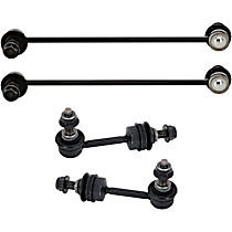 Front and Rear, Driver and Passenger Side Sway Bar Links