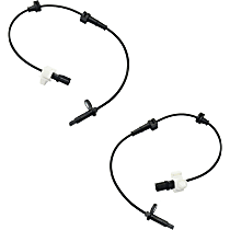 Rear, Driver and Passenger Side ABS Speed Sensors