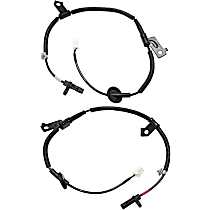 Rear, Driver and Passenger Side ABS Speed Sensors