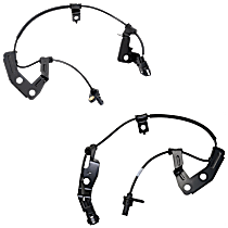 Rear, Driver and Passenger Side ABS Speed Sensor, All Wheel Drive, Production Date To November 2015, AWD