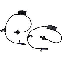 Rear, Driver and Passenger Side ABS Speed Sensors