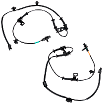 Front, Driver and Passenger Side ABS Speed Sensor