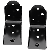 Front, Driver and Passenger Side Bumper Brackets, Bumper Stay