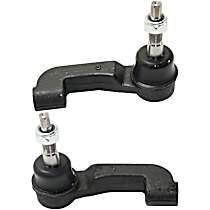 Front, Driver and Passenger Side, Outer Tie Rod End