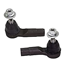 Front, Driver and Passenger Side, Outer Tie Rod End