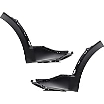 Front, Driver and Passenger Side Bumper Trim, Textured Black