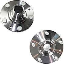 Wheel Hubs, Without Bearing, 5 lugs; 1.65 in. hub centerbore diameter; 5.47 in. hub diameter
