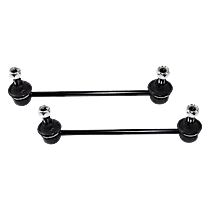 Rear Sway Bar Link, 20-Gauge Stainless Steel Material Provides Longer Service Life