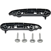 Front, Driver and Passenger Side, Outer Bumper Brackets