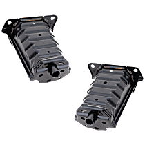 Front, Driver and Passenger Side Bumper Brackets CAPA CERTIFIED