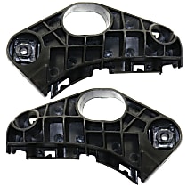Front, Driver and Passenger Side, Upper, Bumper Retainers