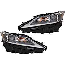 Driver and Passenger Side LED With bulb(s), Canada Built Vehicle, For models Without Headlight Washers, OE Replacement, CAPA Certified