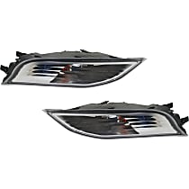 Front, Driver and Passenger Side Turn Signal Light, With bulb(s)