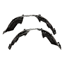 Front, Driver and Passenger Side, Fender Liner
