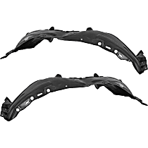 Front, Driver and Passenger Side, Fender Liner