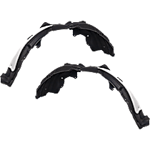 Front, Driver and Passenger Side Fender Liner, CAPA Certified