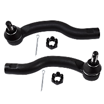 Front, Driver and Passenger Side, Outer Tie Rod End