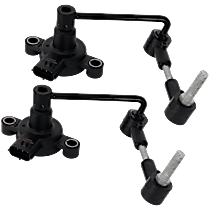 Front, Driver and Passenger Side Suspension Ride Height Sensors, With Oe No. Anr4686