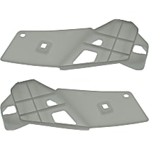 Rear, Driver and Passenger Side Bumper Brackets, Outer Cover Support