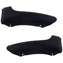 Front, Driver and Passenger Side Bumper Trim, For Models Without Park Distance Control Sensor Holes and John Cooper Works Package, Primed