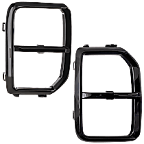 Turn Signal Light Bezel - Black