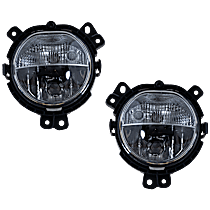 Driver and Passenger Side Driving Lights, CAPA CERTIFIED