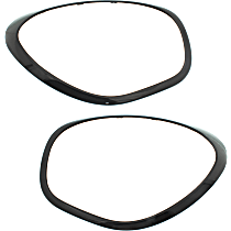 Headlight Bezel - Black, Set of 2