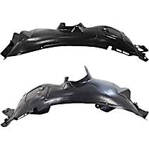 Front, Driver and Passenger Side, Fender Liner