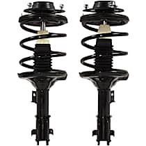Fully Loaded Strut - Front, Driver and Passenger Side, Convertible, Front Wheel Drive
