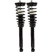 Rear, Driver and Passenger Side Fully Loaded Strut, Front Wheel Drive
