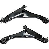 Front, Driver and Passenger Side, Lower Control Arms, With Ball Joints