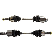 Front, Driver and Passenger Side Axle Assembly, Automatic Transmission