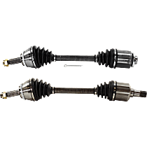 Front, Driver and Passenger Side Axle Assembly, 3.8L Engine