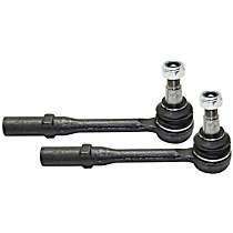 Front, Driver and Passenger Side, Outer Tie Rod Ends