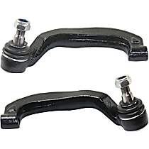 Front, Driver and Passenger Side, Outer Tie Rod Ends