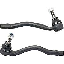 Front, Driver and Passenger Side, Outer Tie Rod Ends