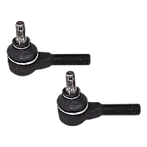 Front, Driver and Passenger Side, Outer Tie Rod Ends