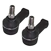Front, Driver and Passenger Side, Outer Tie Rod Ends