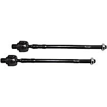 Front, Driver and Passenger Side, Inner Tie Rod Ends, Manual Steering