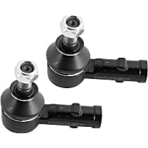 Front, Driver and Passenger Side, Outer Tie Rod End