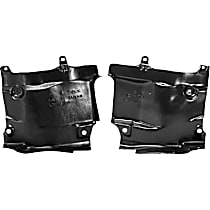 Front, Driver and Passenger Side Engine Splash Shields, Japan Built Vehicle