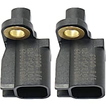 Rear, Driver and Passenger Side ABS Speed Sensors, Differential Mounted