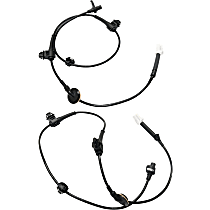 Rear, Driver and Passenger Side ABS Speed Sensor Set of 2