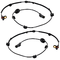 Rear, Driver and Passenger Side ABS Speed Sensors, Front Wheel Drive