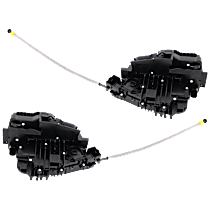 Front, Driver and Passenger Side Door Lock Actuators, For Models With Soft Close Doors