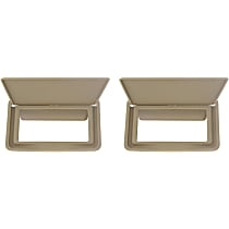 Sun Visor - Beige, Direct Fit, Set of 2