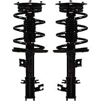 Front, Driver and Passenger Side Fully Loaded Strut, Without Sport Package